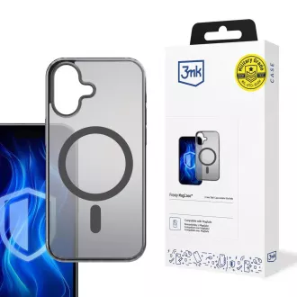 3mk Schutzhülle Frosty MagCase Schwarz für Apple iPhone 16 Plus
