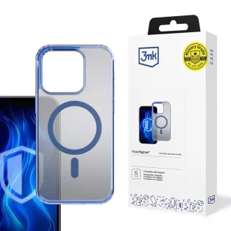 3mk Schutzhülle Frosty MagCase Blau für Apple iPhone 15 Pro Max