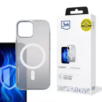 3mk Schutzhülle Frosty MagCase Weiß für Apple iPhone 12/12 Pro