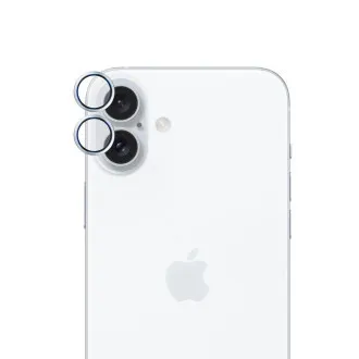 3mk Hardy Objektivschutz Pro für iPhone 16/16 Plus Silber