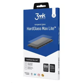 3mk gehärtetes Glas HardGlass Max Lite Schwarz für Samsung Galaxy S25