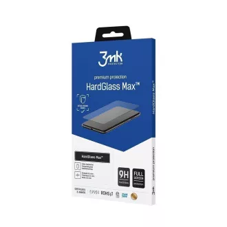3mk gehärtetes Glas HardGlass Max Schwarz für Samsung Galaxy A36/A56