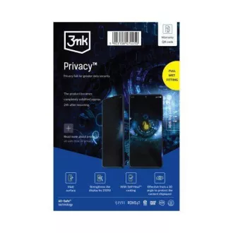 3mk All-Safe Privacy - AIO Folie Telefon trocken & nass Fitting v2.0 25 Stück
