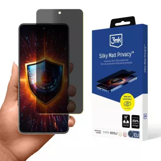 3mk Schutzfolie Seidenmatt Privacy für Motorola Moto G56