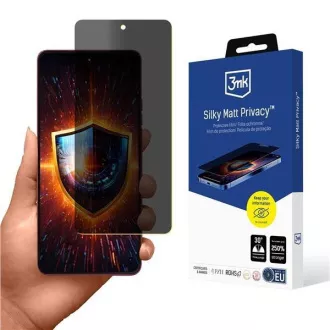 3mk Schutzfolie Seidenmatt Privacy für Motorola Moto G86 / G86 Power