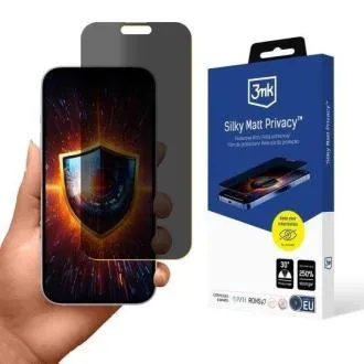 3mk Schutzfolie „Silky Matt Privacy“ für das Apple iPhone 17 Pro 3mk Schutzfolie „Silky Matt Privacy“ für das Apple iPhone 17 Pro