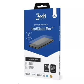 3mk Hartglas HardGlass Max für Apple iPhone 13 mini, schwarz 3mk Hartglas HardGlass Max für Apple iPhone 13 mini, schwarz