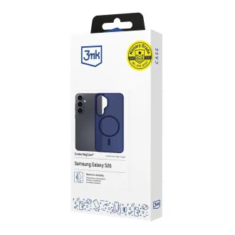 3mk Schutzhülle Smoke MagCase Blau für Samsung Galaxy S26 3mk Schutzhülle Smoke MagCase Blau für Samsung Galaxy S26