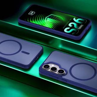 3mk Schutzhülle Smoke MagCase Blau für Samsung Galaxy S26 3mk Schutzhülle Smoke MagCase Blau für Samsung Galaxy S26