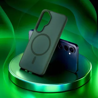 3mk Schutzhülle Smoke MagCase Grün für Samsung Galaxy S26 3mk Schutzhülle Smoke MagCase Grün für Samsung Galaxy S26