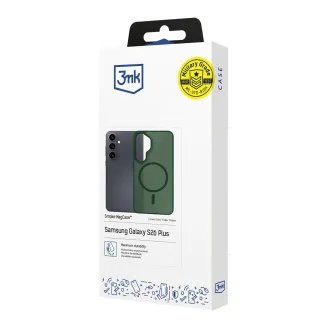 3mk Schutzhülle Smoke MagCase Grün für Samsung Galaxy S26 3mk Schutzhülle Smoke MagCase Grün für Samsung Galaxy S26