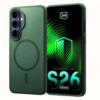 3mk Schutzhülle Smoke MagCase Grün für Samsung Galaxy S26 3mk Schutzhülle Smoke MagCase Grün für Samsung Galaxy S26