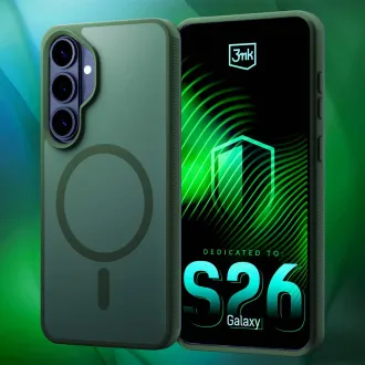 3mk Schutzhülle Smoke MagCase Grün für Samsung Galaxy S26 3mk Schutzhülle Smoke MagCase Grün für Samsung Galaxy S26