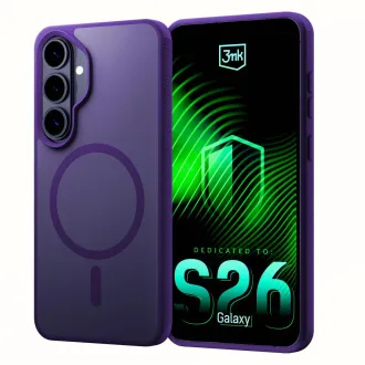 3mk Schutzhülle Smoke MagCase Lila für Samsung Galaxy S26 3mk Schutzhülle Smoke MagCase Lila für Samsung Galaxy S26
