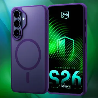 3mk Schutzhülle Smoke MagCase Lila für Samsung Galaxy S26 3mk Schutzhülle Smoke MagCase Lila für Samsung Galaxy S26