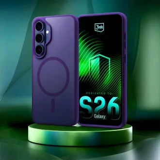 3mk Schutzhülle Smoke MagCase Lila für Samsung Galaxy S26 3mk Schutzhülle Smoke MagCase Lila für Samsung Galaxy S26