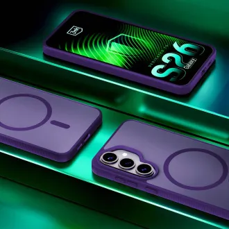 3mk Schutzhülle Smoke MagCase Lila für Samsung Galaxy S26 3mk Schutzhülle Smoke MagCase Lila für Samsung Galaxy S26
