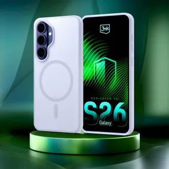 3mk Schutzhülle Smoke MagCase Weiß für Samsung Galaxy S26 3mk Schutzhülle Smoke MagCase Weiß für Samsung Galaxy S26