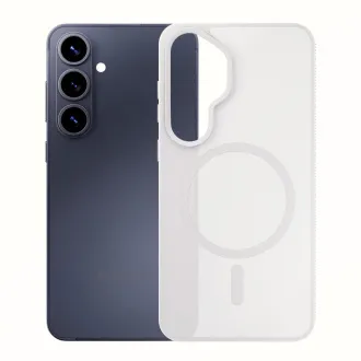 3mk Schutzhülle Smoke MagCase Weiß für Samsung Galaxy S26 3mk Schutzhülle Smoke MagCase Weiß für Samsung Galaxy S26