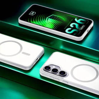 3mk Schutzhülle Smoke MagCase Weiß für Samsung Galaxy S26 3mk Schutzhülle Smoke MagCase Weiß für Samsung Galaxy S26