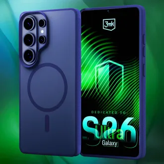 3mk Schutzhülle Smoke MagCase Blau für Samsung Galaxy S26 Ultra 3mk Schutzhülle Smoke MagCase Blau für Samsung Galaxy S26 Ultra