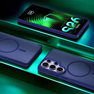 3mk Schutzhülle Smoke MagCase Blau für Samsung Galaxy S26 Ultra 3mk Schutzhülle Smoke MagCase Blau für Samsung Galaxy S26 Ultra