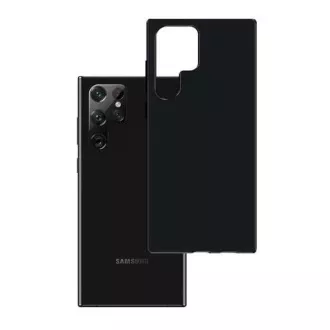 3mk Schutzhülle Matt Case für Samsung Galaxy S22 Ultra (SM-S908), schwarz