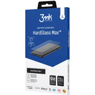 3mk Gehärtetes Glas HardGlass MAX Schwarz für Samsung Galaxy S21 FE (SM-G990) 3mk Gehärtetes Glas HardGlass MAX Schwarz für Samsung Galaxy S21 FE (SM-G990)