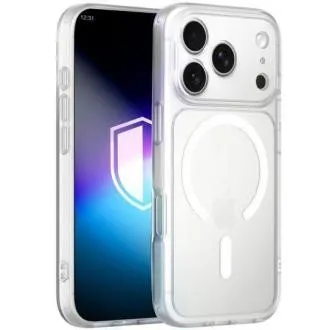 3mk Schutzhülle „Misty MagCase White“ für das Apple iPhone 17 Pro 3mk Schutzhülle „Misty MagCase White“ für das Apple iPhone 17 Pro