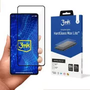 3mk gehärtetes Glas HardGlass Max Lite Schwarz für Redmi Note 12 Pro / Note 12 Pro