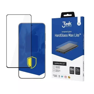3mk gehärtetes Glas HardGlass Max Lite Schwarz für Samsung Galaxy M34 5G