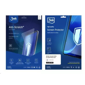3mk All-Safe - AIO Folie Anti-Scratch Full Wet Fitting Tablet, 5 Stück 3mk All-Safe - AIO Folie Anti-Scratch Full Wet Fitting Tablet, 5 Stück