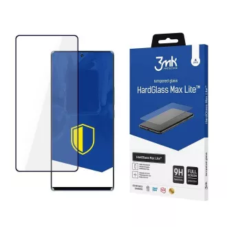 3mk gehärtetes Glas HardGlass Max Lite Schwarz für Honor 70