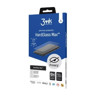 3mk gehärtetes Glas HardGlass MAX Datenschutz für Apple iPhone 12 Pro Max