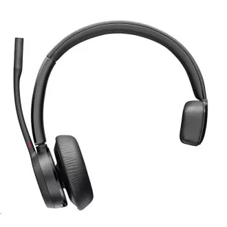 Poly Voyager 4310 Drahtloses Headset MS Teams, BT700 USB-A Adapter, Mono