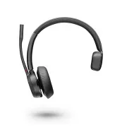 Poly Voyager 4310 MS Teams schnurloses Headset, BT700 USB-A Adapter, Mono, Ladestation