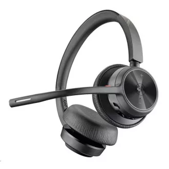 Poly Voyager 4320 MS Teams schnurloses Headset, BT700 USB-C Adapter, Stereo