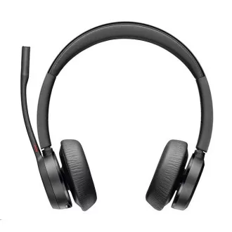 Poly Voyager 4320 kabelloses Headset, BT700 USB-C Adapter, Stereo, Ladestation