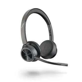 Poly Voyager 4320 MS Teams schnurloses Headset, BT700 USB-C Adapter, Stereo, Ladestation Poly Voyager 4320 MS Teams schnurloses Headset, BT700 USB-C Adapter, Stereo, Ladestation