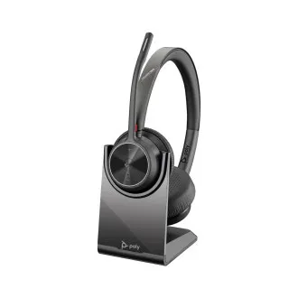 Poly Voyager 4320 MS Teams schnurloses Headset, BT700 USB-C Adapter, Stereo, Ladestation Poly Voyager 4320 MS Teams schnurloses Headset, BT700 USB-C Adapter, Stereo, Ladestation