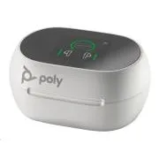 Poly Voyager Free 60  Bluetooth-Headset, BT700 USB-A-Adapter, Touch-Ladeetui, weiß