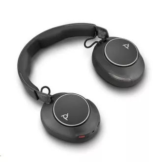 Poly Voyager Surround 80 Drahtloses Headset, BT700 USB-C Adapter, USB-C/A Adapter, Stereo