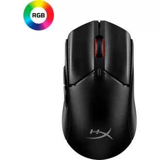 HyperX Pulsefire Haste 2 Core Wireless Schwarz/Schwarz Gaming Maus - Maus