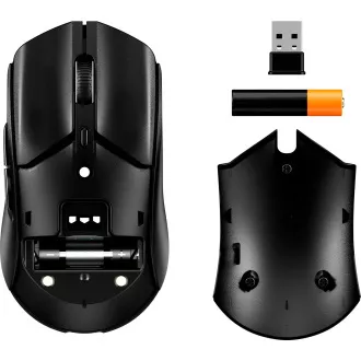 HyperX Pulsefire Haste 2 Core Wireless Schwarz/Schwarz Gaming Maus - Maus