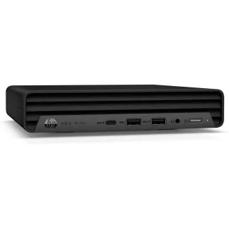 HP PC Pro Mini 400G9 i3-14100T, 1x8GB DDR5, 512GB M.2, Intel HD 2xDP HDMI, WiFi 6 BT, usb Maus, 90W, FDOS, 3j vor Ort