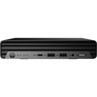 HP PC Pro Mini 400G9 i3-14100T, 1x8GB DDR5, 512GB M.2, Intel HD 2xDP HDMI, WiFi 6 BT, usb Maus, 90W, FDOS, 3j vor Ort