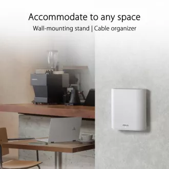 ASUS ExpertWiFi EBM68 AX7800 Tri-Band Mesh WiFi 6 System ASUS ExpertWiFi EBM68 AX7800 Tri-Band Mesh WiFi 6 System