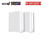 ASUS ZenWifi BQ16 2er-Pack, WiFi7 Extendable Router, AiMesh, 2x WAN/LAN, 3x LAN, 1x USB 3.0