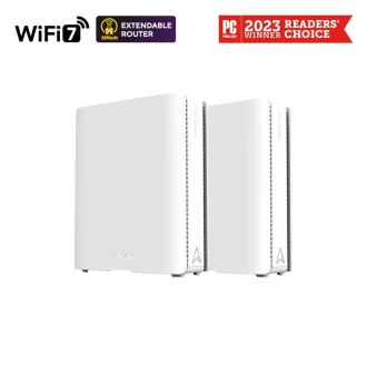 ASUS ZenWifi BQ16 2er-Pack, WiFi7 Extendable Router, AiMesh, 2x WAN/LAN, 3x LAN, 1x USB 3.0 ASUS ZenWifi BQ16 2er-Pack, WiFi7 Extendable Router, AiMesh, 2x WAN/LAN, 3x LAN, 1x USB 3.0