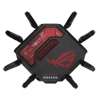 ASUS Gaming Router ROG Rapture GT-BE19000, 3-Wege WiFi7 Router, 2x WAN, 4x LAN, AiMesh